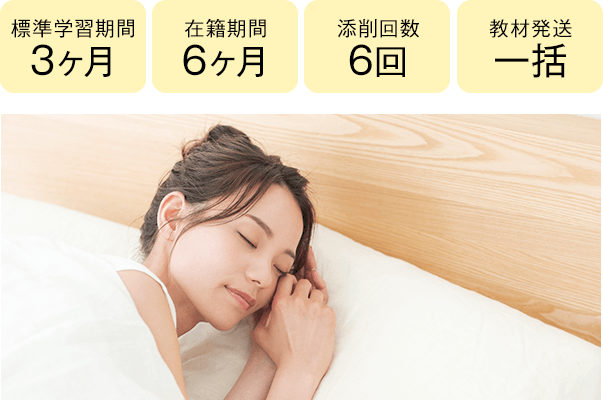 期間3ヶ月・6ヶ月、添削6回