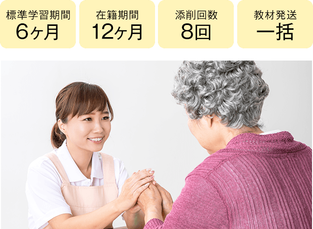 期間6ヶ月・12ヶ月、添削8回