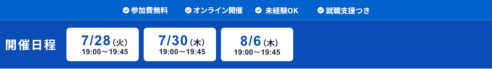 開催日程
